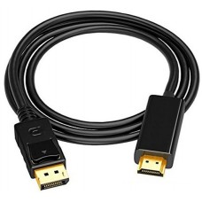 Кабель Orient DisplayPort (M) - HDMI (M), 1.8м (C706)