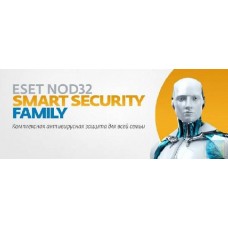 ESET NOD32 Smart Security Family (NOD32-ESM-RN(CARD)-1-3)