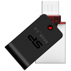 USB Flash накопитель 64Gb Silicon Power Mobile X31 Black (SP064GBUF3X31V1K)