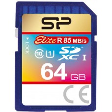 Карта памяти 64Gb Silicon Power SDXC Class 10 (SP064GBSDXAU1V10)