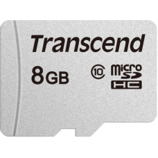 Карта памяти 8Gb MicroSD Transcend Class 10 (TS8GUSD300S)