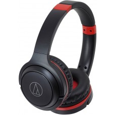 Гарнитура Audio-Technica ATH-S200BT Black/Red