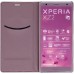 Чехол BROSCO XZ2-BOOK-PINK