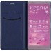 Чехол BROSCO XZ2-BOOK-BLUE