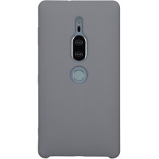 Чехол BROSCO XZ2P-SOFTRUBBER-GREY