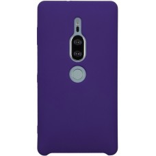 Чехол BROSCO XZ2P-SOFTRUBBER-PURPLE