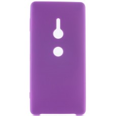 Чехол BROSCO XZ2-SOFTRUBBER-PURPLE