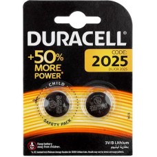 Батарейка Duracell (CR2025, Lithium, 2 шт)