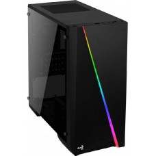 Корпус AeroCool Cylon Mini Tempered Glass Black