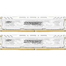 Оперативная память 16Gb DDR4 2400MHz Crucial Ballistix Sport LT White (BLS2K8G4D240FSCK) (2x8Gb KIT)