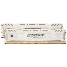 Оперативная память 16Gb DDR4 2666MHz Crucial Ballistix Sport LT White (BLS2K8G4D26BFSCK) (2x8Gb KIT)