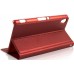 Чехол BROSCO M4A-BOOK-DARKRED