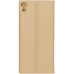 Чехол BROSCO XA1U-BOOK-GOLD