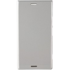 Чехол BROSCO XZ1-BOOK-SILVER