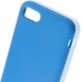 Чехол BROSCO IP7-SOFTRUBBER-BLUE