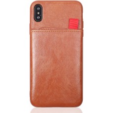 Чехол BROSCO IPX-LEATHER-POCKET-BROWN