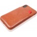 Чехол BROSCO IPX-LEATHER-POCKET-BROWN