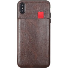 Чехол BROSCO IPX-LEATHER-POCKET-COFFEE