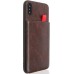 Чехол BROSCO IPX-LEATHER-POCKET-COFFEE