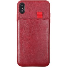 Чехол BROSCO IPX-LEATHER-POCKET-RED