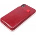 Чехол BROSCO IPX-LEATHER-POCKET-RED