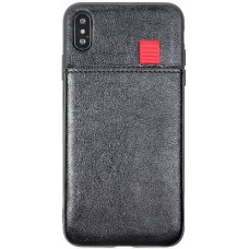 Чехол BROSCO IPX-LEATHER-POCKET-BLACK