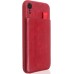 Чехол BROSCO IPXR-LEATHER-POCKET-RED