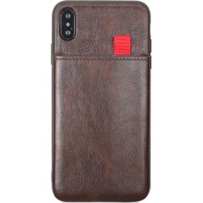 Чехол BROSCO IPXSM-LEATHER-POCKET-COFFEE