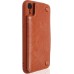 Чехол BROSCO IPXR-LEATHER-WALLET-BROWN