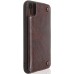 Чехол BROSCO IPXR-LEATHER-WALLET-COFFEE