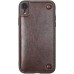 Чехол BROSCO IPXR-LEATHER-WALLET-COFFEE