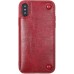 Чехол BROSCO IPXSM-LEATHER-WALLET-RED