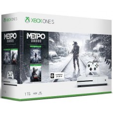 Игровая приставка Microsoft XBOX One S 1Tb White + Metro Exodus