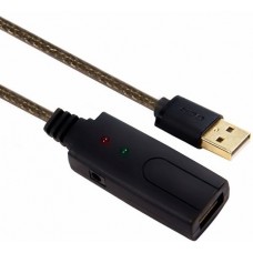 Кабель удлинительный Greenconnect USB 2.0 A (M) - A (F), 5м (GCR-UEC3M2-BD2S-5.0m)