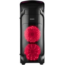 Корпус Exegate EVO-8206 600W Black/Red Light