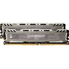 Оперативная память 16Gb DDR4 3000MHz Crucial Ballistix Sport LT Grey (BLS2K8G4D30AESBK) (2x8Gb KIT)