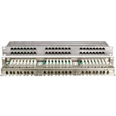 Патч-панель Hyperline PPHD-19-48-8P8C-C6-SH-110D