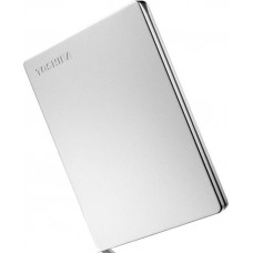 Внешний жесткий диск 1Tb Toshiba Canvio Slim Silver (HDTD310ES3DA)