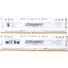 Оперативная память 16Gb DDR4 3000MHz Crucial Ballistix Sport LT White (BLS2K8G4D30AESCK) (2x8Gb KIT)