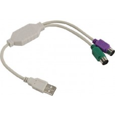 Адаптер Telecom USB - 2xPS/2 (TUS7057)