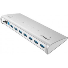 USB-концентратор Orico H73-SV Silver (7xUSB3.0)