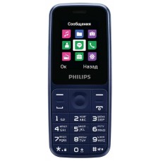 Телефон Philips E125 Blue