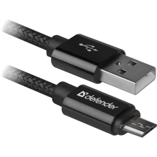 Кабель Defender USB 2.0 A (M) - Micro USB B (M), 1м (USB08-03T)