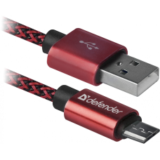 Кабель Defender USB 2.0 A (M) - Micro USB B (M), 1м (USB08-03T)