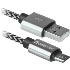 Кабель Defender USB 2.0 A (M) - Micro USB B (M), 1м (USB08-03T)