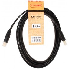 Кабель TV-COM HDMI - HDMI v1.4, 1.8m (CG200F-1.8M)