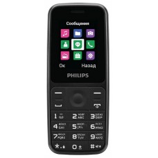 Телефон Philips E125 Black