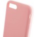 Чехол BROSCO IP7P-SOFTRUBBER-PINK