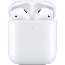 Гарнитура Apple AirPods 2 White (MRXJ2RU/A) (беспроводная зарядка чехла)