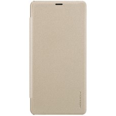 Чехол Nillkin Sparkle Leather Case для Huawei Honor Note 10 Gold